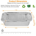 20-Piece: Disposable Aluminum Foil Pans by DailySale