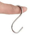 20-Piece: Household Holder Kitchen Stainless Steel S Shaped Hooks by DailySale