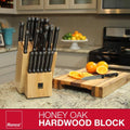20-Piece: Professional Kitchen Knife Set with Knife Block by DailySale