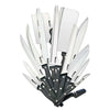20-Piece: Ronco Full-Tang Handle Professional Kitchen Knife Set