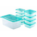 20-Piece Set: Chef's Star BPA-Free Reusable Microwavable Meal Prep Containers by DailySale