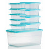 20-Piece Set: Chef's Star BPA-Free Reusable Microwavable Meal Prep Containers