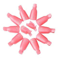 20-Piece Set: Plastic Acrylic Nail Art Soak Off Cap Clip UV Gel Polish Remover Wrap Tool by DailySale