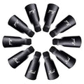 20-Piece Set: Plastic Acrylic Nail Art Soak Off Cap Clip UV Gel Polish Remover Wrap Tool by DailySale
