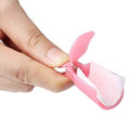20-Piece Set: Plastic Acrylic Nail Art Soak Off Cap Clip UV Gel Polish Remover Wrap Tool by DailySale