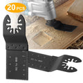 20-Pieces Set: Saw Blade Metal Oscillating Multitool Cutter Fit by DailySale