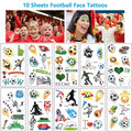 20 Sheet 2022 Football World Cup Football Sports Face Sticker by DailySale