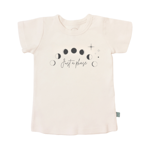 graphic tee | just a phase by Finn + Emma