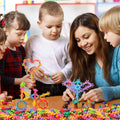 200-Piece: 3D Interlocking Building Blocks STEM Toy by DailySale