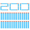 200-Pieces: Compatible Darts Refill for Nerf N-Strike Elite Series