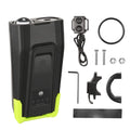 20000LM Bike Front Light with 120dB Loud Horn by DailySale