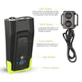 20000LM Bike Front Light with 120dB Loud Horn by DailySale