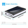 20,000mAh Solar Power Bank by DailySale