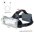 2000LM LED Work Headlamp with 3 Lighting Modes by DailySale