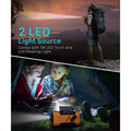 2000mAh NOAA Emergency Weather Radio Portable Power Bank with Solar Charging by DailySale
