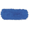 Rubbermaid Twisted Loop Blend Dust Mop, Synthetic, 24 x 5, Blue, Dozen