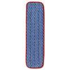 Rubbermaid Microfiber Wet Mopping Pad, 18.5" x 5.5" x 0.5", Red