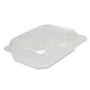 Dart StayLock Clear Hinged Lid Containers, 6 x 7 x 2.1, Clear, Plastic, 125/Packs, 2 Packs/Carton