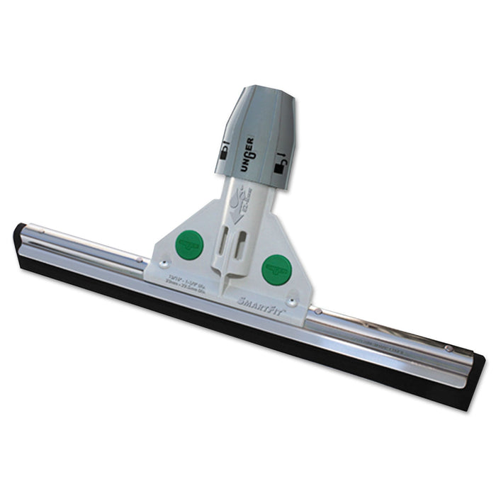 Unger Heavy Duty Water Wand with Socket and Twin Foam Rubber Blades, 30" Wide Blade, 4" Handle