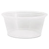 Dart Conex Complements Portion/Medicine Cups, 3.25 oz, Clear, 125/Bag, 20 Bags/Carton