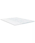 SERTA ARCTIC 2 in., 25x Cooling Twin Memory Foam Mattress Topper, White by Vanessa Jane