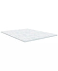 SERTA ARCTIC 2 in., 25x Cooling Twin Memory Foam Mattress Topper, White by Vanessa Jane