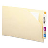 Smead End Tab Jackets with Reinforced Tabs, Straight Tab, Legal Size, 11-pt Manila, 100/Box