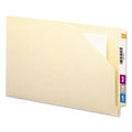 Smead End Tab Jackets with Reinforced Tabs, Straight Tab, Legal Size, 11-pt Manila, 100/Box