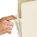 Smead Manila End Tab File Pockets, 3.5" Expansion, Legal Size, Manila, 25/Box