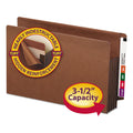 Smead Heavy-Duty Redrope End Tab TUFF Pockets, 3.5" Expansion, Legal Size, Redrope, 10/Box
