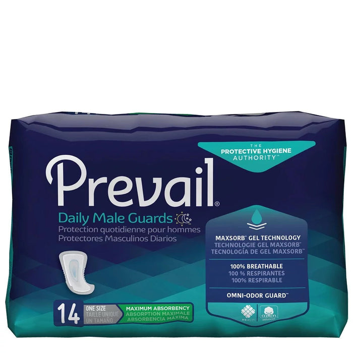 Prevail Daily Male Guards One Size by Pasteur Pharmacy