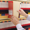 Smead Manila End Tab Classification Folders, 1 Divider, Letter Size, Manila, 10/Box