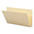 Smead Extended End Tab Manila Folders, Straight Tabs, Legal Size, 0.75" Expansion, Manila, 100/Box