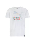 PUMA Big Girls Flower Aura Pack Graphic T-shirt, Size Large by Vanessa Jane