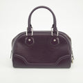 Louis Vuitton Epi Leather Bowling Montaigne Purple Hand Bag -SKU #2015 by Bolt Boutique