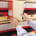 Smead TUFF Laminated Fastener Folders with Reinforced Tab, 2 Fasteners, Letter Size, Manila Exterior, 50/Box
