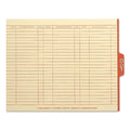 Smead Manila Out Guides with Printed Form, 1/5-Cut End Tab, Out, 8.5 x 11, Manila, 100/Box