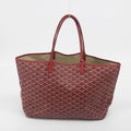 Goyard Red Herringbone Saint Louis PM w/ Pouch #2018 by Bolt Boutique