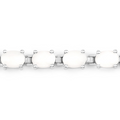Natural Opal Tennis Bracelet by Fine Color Jewels