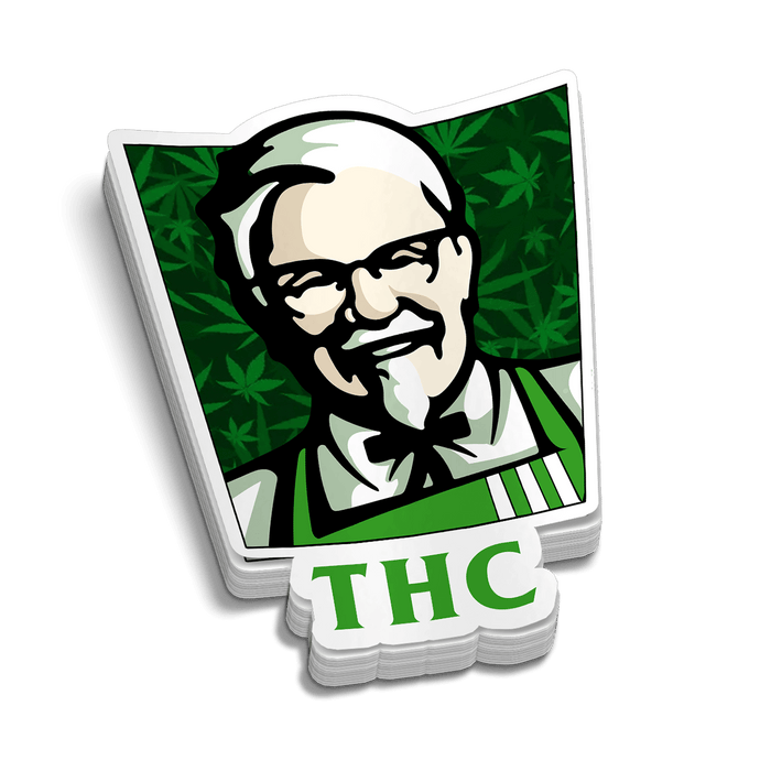 THC Hard Hat Decal by Armed American Supply