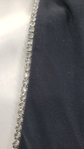 Jessica Howard Womens Party Illusion Jacket,Size 6/Black by Vanessa Jane