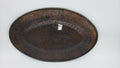 Fair Trade Wall Hanging Large Oval Etched Indian Tray by Vanessa Jane
