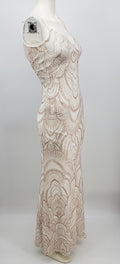 Jump Juniors Low back Glitter Slip Gown, Size 1/2 by Vanessa Jane