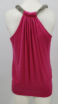 Grass Collection Halter Top Braided Strap, Size Medium by Vanessa Jane