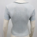 FP Movement Aqua Short Sleeve Top, Size M/L by Vanessa Jane