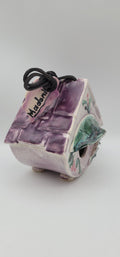 Vintage Clay Artist Bird House by Susan L. Madonia by Vanessa Jane