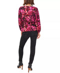 Vince Camuto Printed Peplum Blouse, Size XS by Vanessa Jane