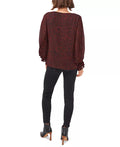 Vince Camuto Printed V-Neck Blouse, Size XS by Vanessa Jane