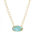 Simple Necklace - Turquoise by Christina Greene