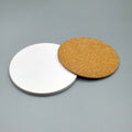 Sublimation Sandstone Coaster with Cork Base | Bar Coaster Blank by INNOSUB USA by INNOSUB USA